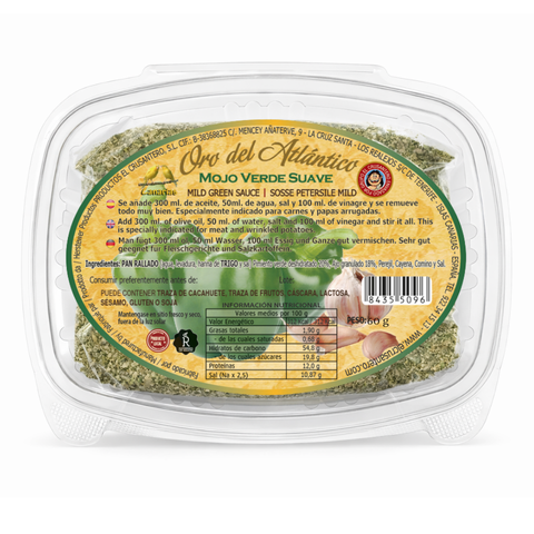 Mojo Verde Suave Deshidratado 60 g
