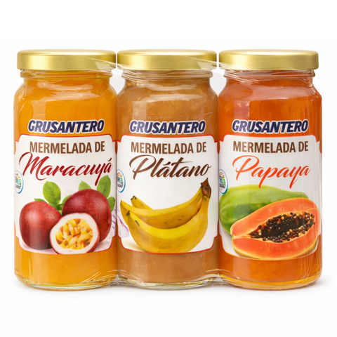Pack Mermelada Garoé 3x100 ml